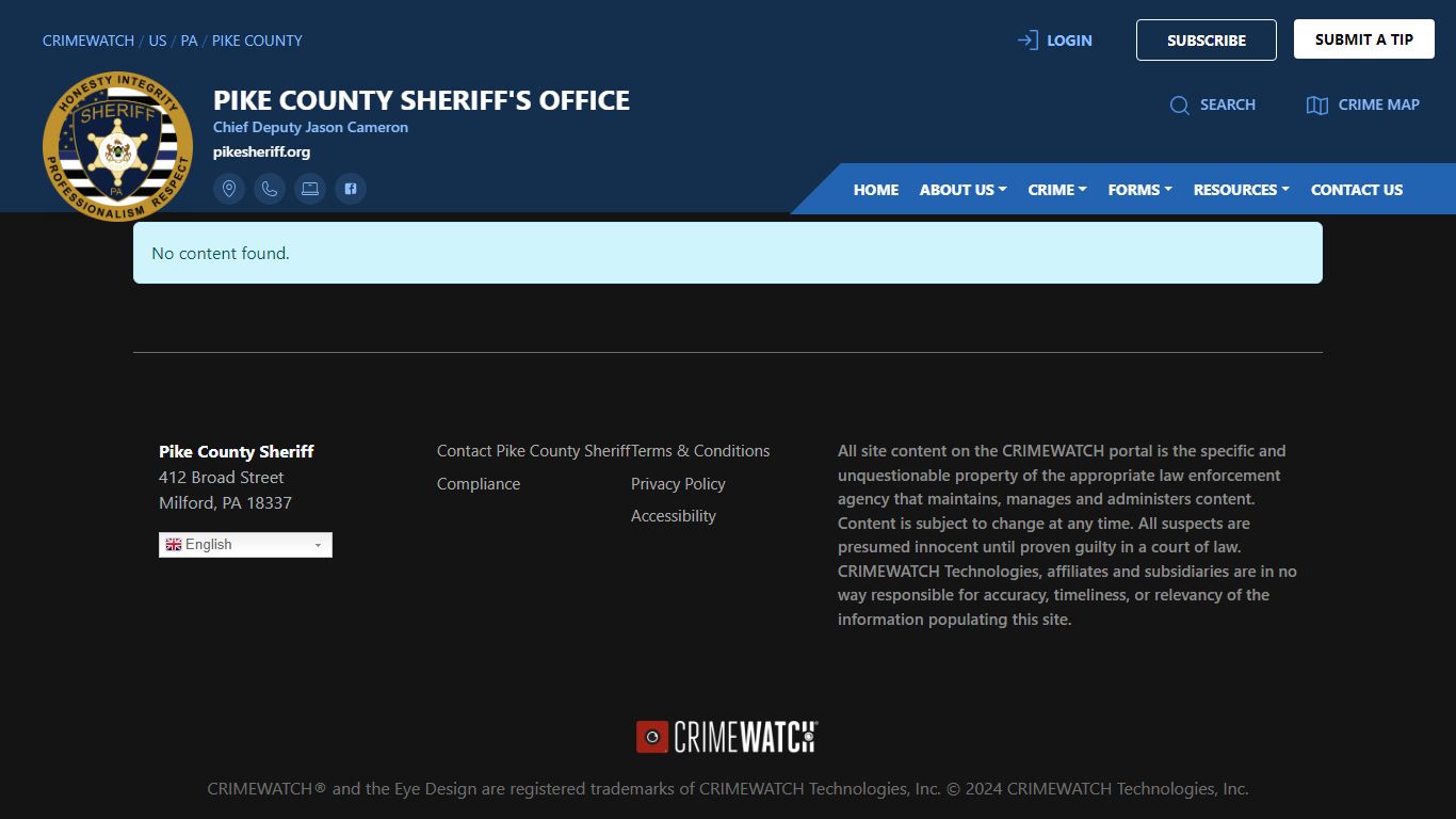 Pike County Sheriff's Office Arrests | CRIMEWATCH